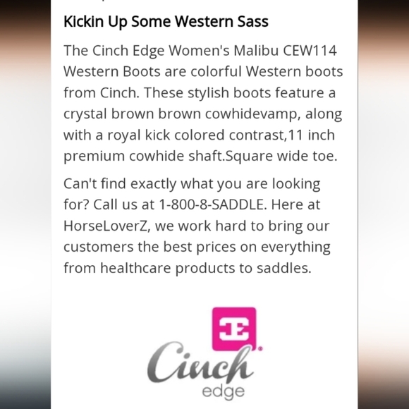 Cinch Edge Malibu Western Leather Cowboy Coastal Cowgirl Floral Hand Too… - Picture 7 of 11